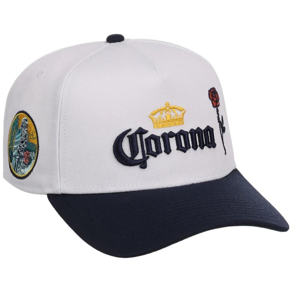 NEW Corona x Never Made “Heavy Lies The Crown” A-Frame Adjustable Snapback Hat